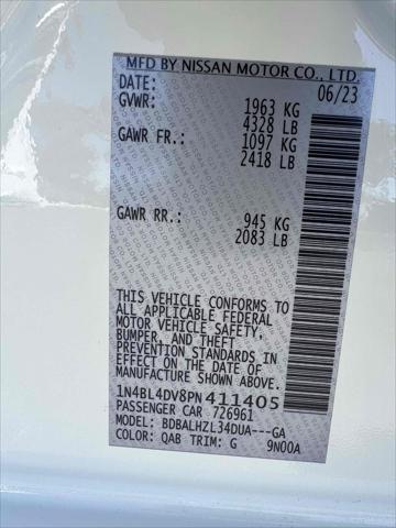 used 2023 Nissan Altima car, priced at $18,900