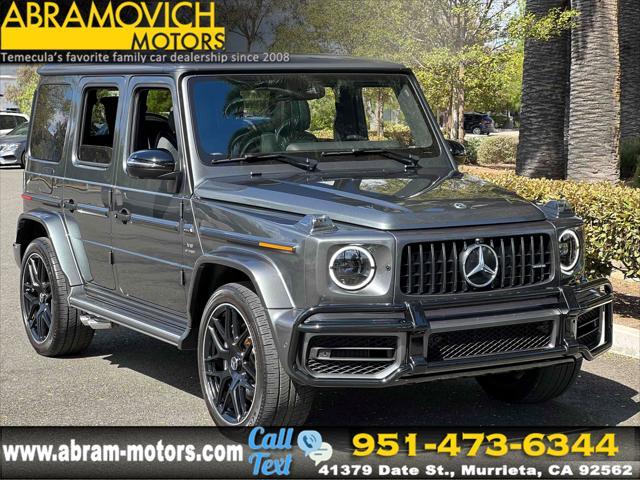 used 2021 Mercedes-Benz AMG G 63 car, priced at $160,990