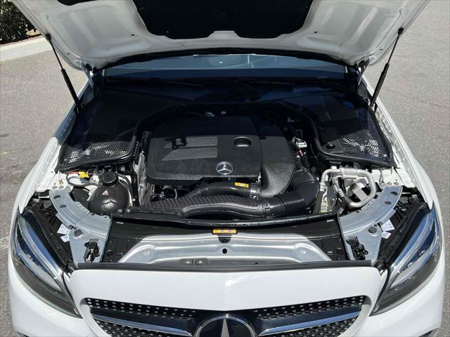 used 2020 Mercedes-Benz C-Class car, priced at $19,500