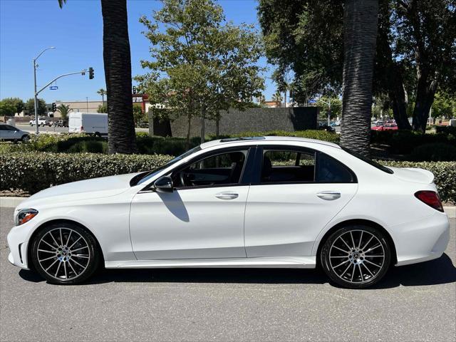 used 2020 Mercedes-Benz C-Class car, priced at $19,500