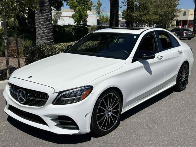 used 2020 Mercedes-Benz C-Class car, priced at $19,500