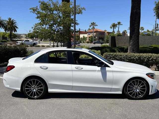 used 2020 Mercedes-Benz C-Class car, priced at $19,500