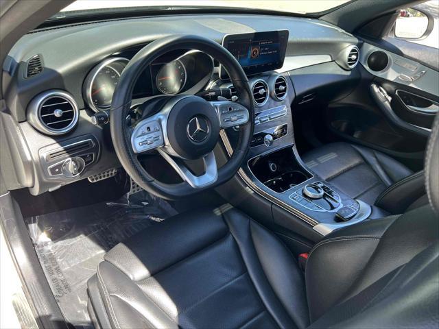 used 2020 Mercedes-Benz C-Class car, priced at $19,500