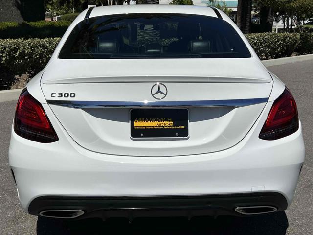 used 2020 Mercedes-Benz C-Class car, priced at $19,500