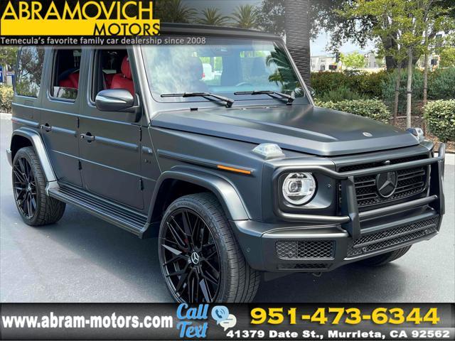 used 2021 Mercedes-Benz G-Class car, priced at $112,000