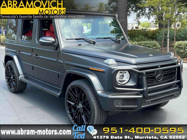 used 2021 Mercedes-Benz G-Class car, priced at $112,000