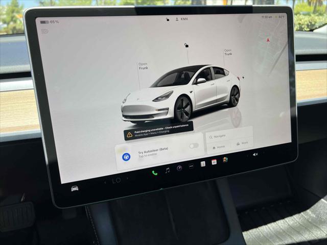 used 2022 Tesla Model 3 car, priced at $16,890
