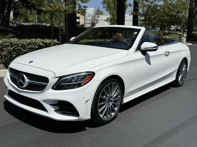 used 2021 Mercedes-Benz C-Class car, priced at $36,500