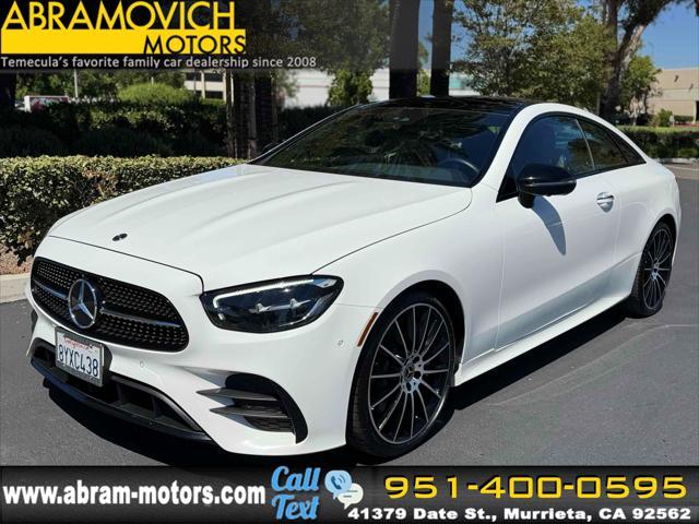 used 2022 Mercedes-Benz E-Class car, priced at $41,990