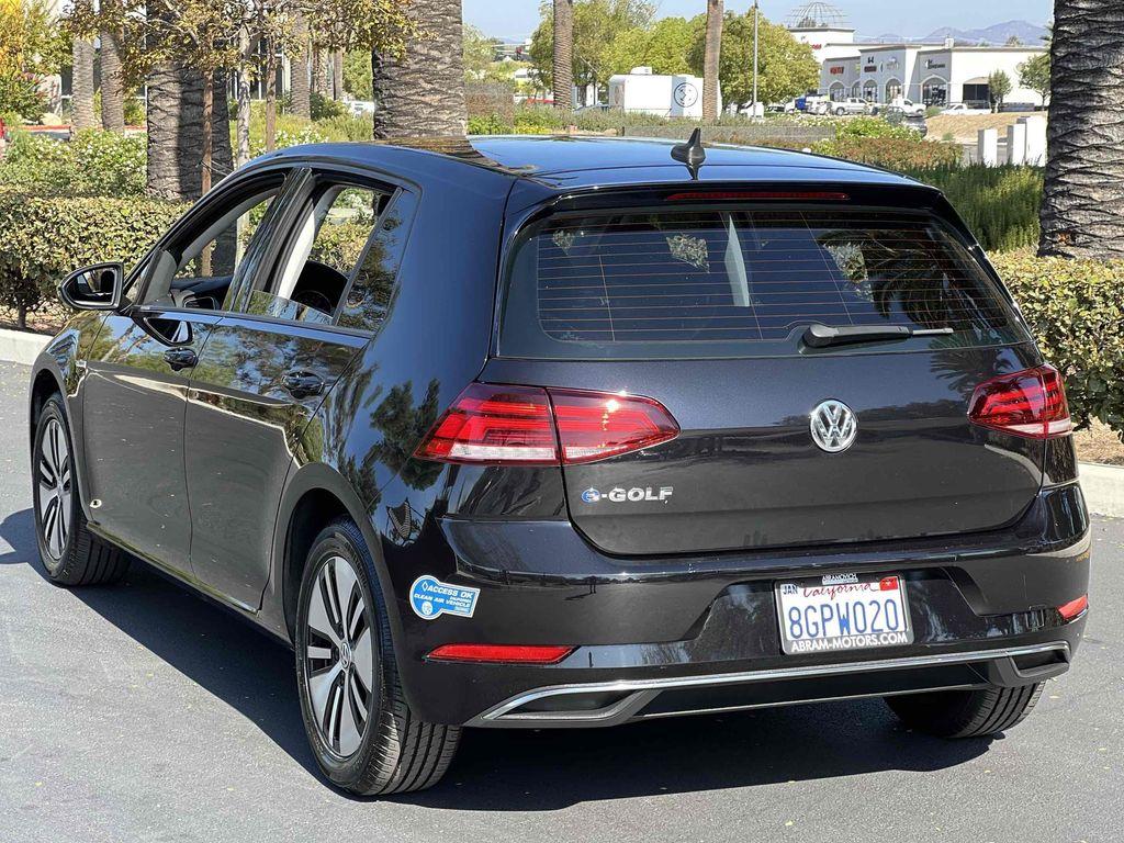 used 2018 Volkswagen e-Golf car, priced at $9,500