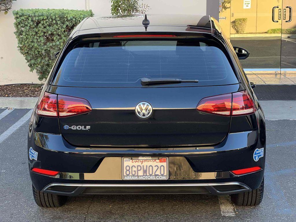 used 2018 Volkswagen e-Golf car, priced at $9,500