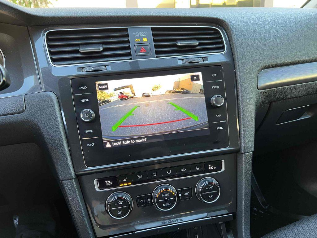 used 2018 Volkswagen e-Golf car, priced at $9,500