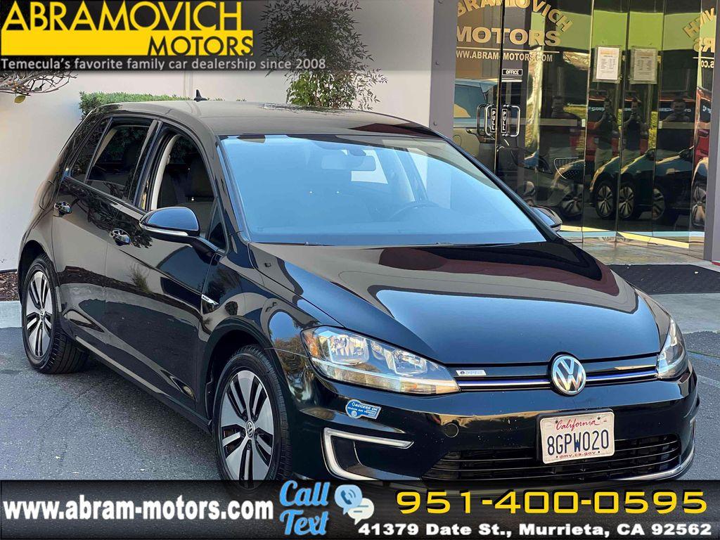 used 2018 Volkswagen e-Golf car, priced at $9,500