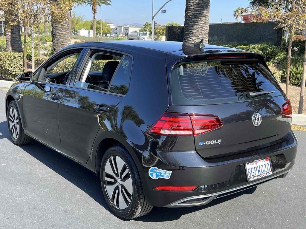 used 2018 Volkswagen e-Golf car, priced at $9,500
