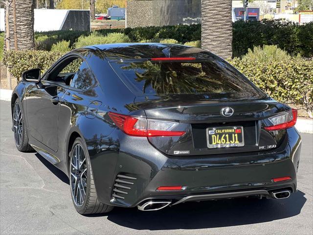 used 2018 Lexus RC 350 car, priced at $25,990
