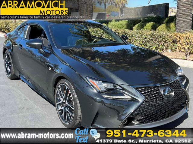 used 2018 Lexus RC 350 car, priced at $25,990