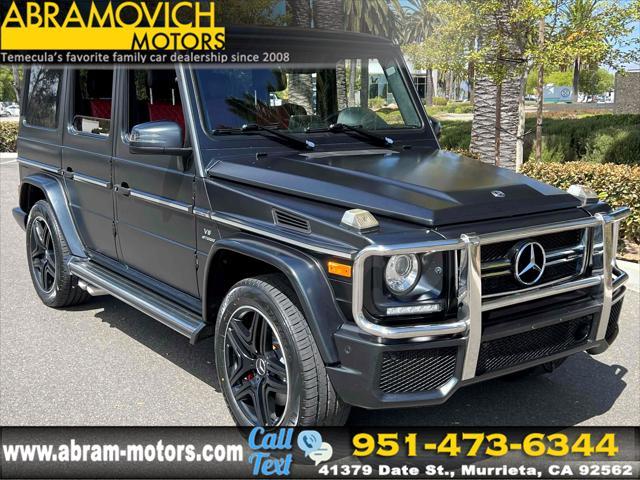 used 2018 Mercedes-Benz AMG G 63 car, priced at $58,790