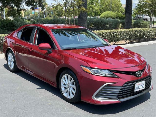 used 2021 Toyota Camry car, priced at $18,700