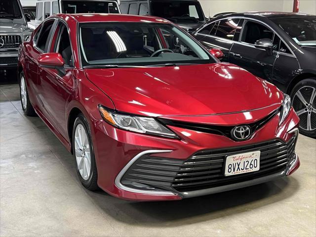 used 2021 Toyota Camry car, priced at $18,700