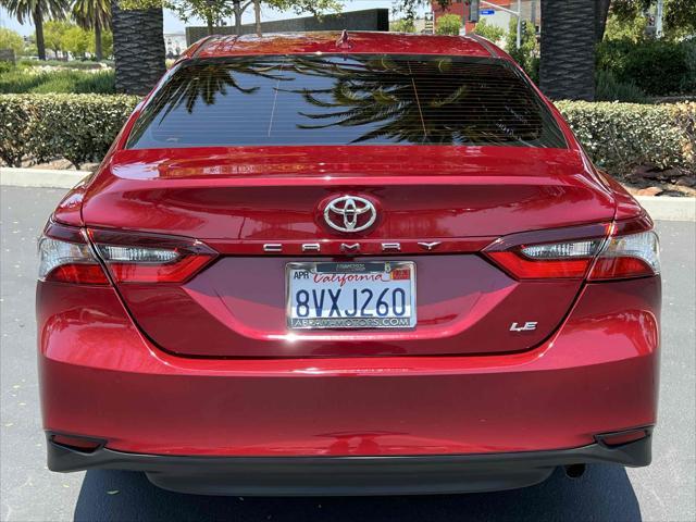 used 2021 Toyota Camry car, priced at $18,700