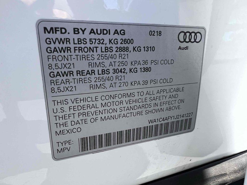 used 2018 Audi SQ5 car, priced at $19,790