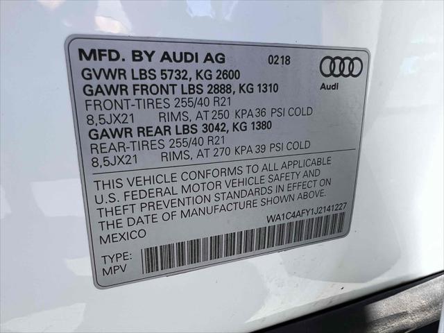 used 2018 Audi SQ5 car, priced at $21,990