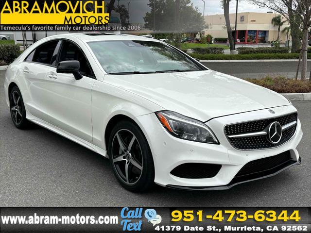 used 2017 Mercedes-Benz CLS 550 car, priced at $27,500