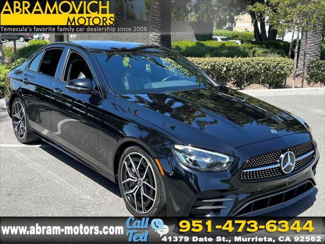 used 2021 Mercedes-Benz E-Class car, priced at $26,990