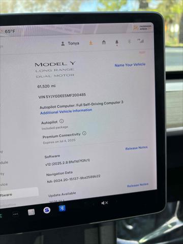 used 2021 Tesla Model Y car