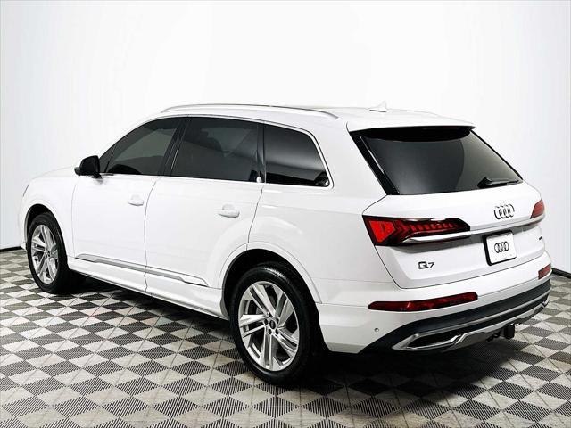 used 2021 Audi Q7 car, priced at $36,600