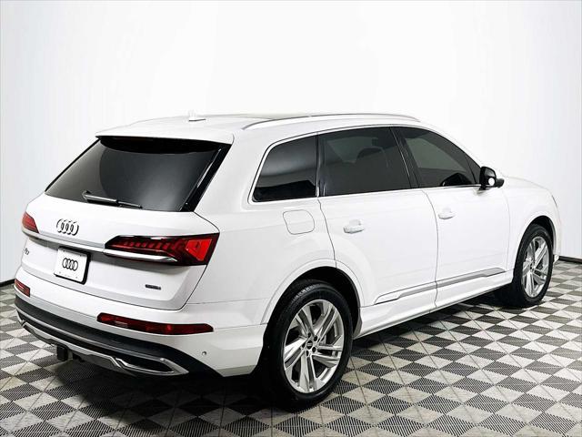 used 2021 Audi Q7 car, priced at $36,600