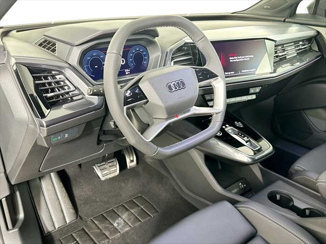 new 2025 Audi Q4 e-tron Sportback car, priced at $69,180