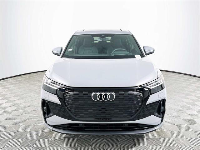 new 2025 Audi Q4 e-tron Sportback car, priced at $69,180