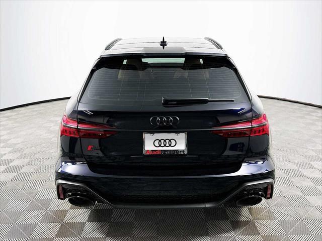 new 2025 Audi RS 6 Avant car, priced at $147,580