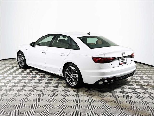 new 2025 Audi A4 car, priced at $48,075