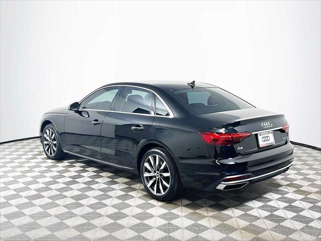 used 2022 Audi A4 car, priced at $27,500
