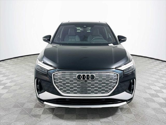 new 2025 Audi Q4 e-tron Sportback car, priced at $66,985