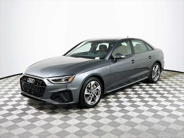 new 2025 Audi A4 car, priced at $48,075