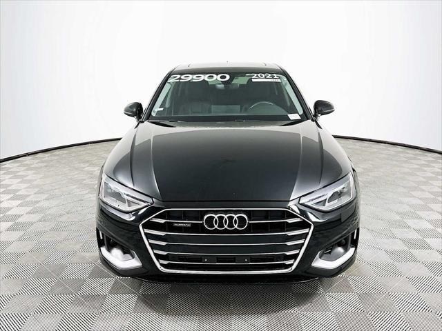 used 2021 Audi A4 car, priced at $28,300