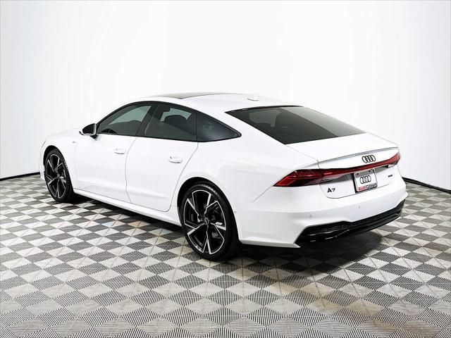 new 2025 Audi A7 car, priced at $94,320