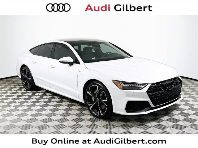 new 2025 Audi A7 car, priced at $94,320