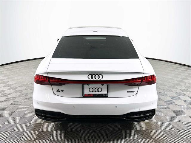 new 2025 Audi A7 car, priced at $94,320