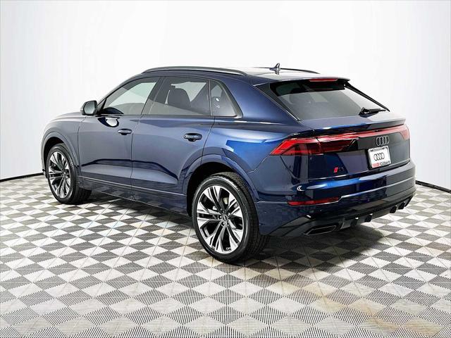 new 2025 Audi Q8 car, priced at $85,575