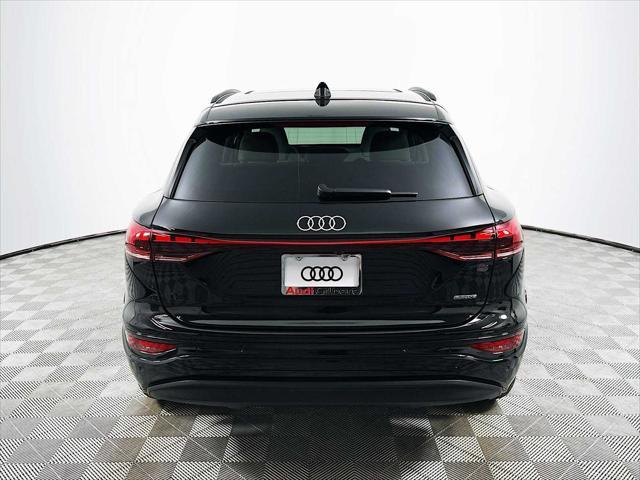 new 2025 Audi Q6 e-tron car, priced at $75,410