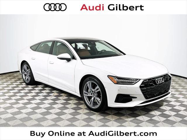 new 2025 Audi A7 car, priced at $80,085