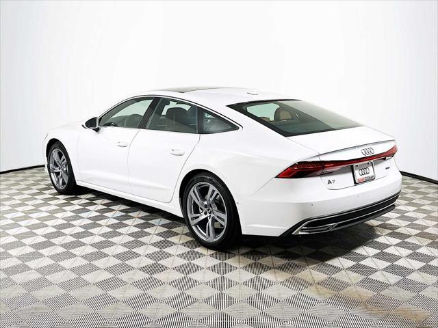 new 2025 Audi A7 car, priced at $80,085