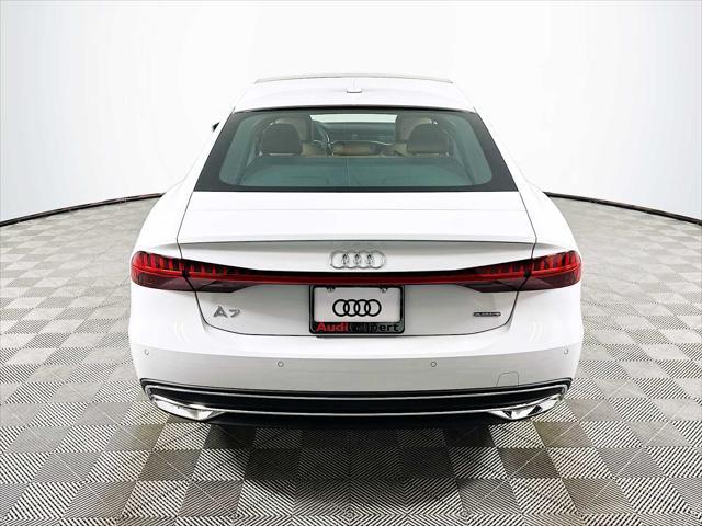 new 2025 Audi A7 car, priced at $80,085