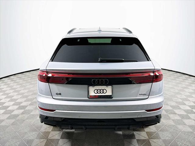 new 2025 Audi Q8 car, priced at $93,375