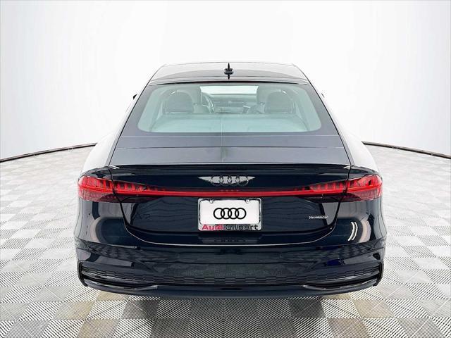 new 2025 Audi A7 car, priced at $94,320