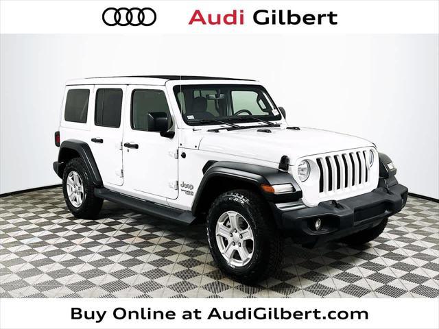 used 2021 Jeep Wrangler Unlimited car, priced at $34,100